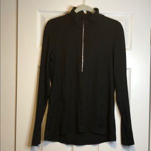Champion long sleeve black workout top size Med.
